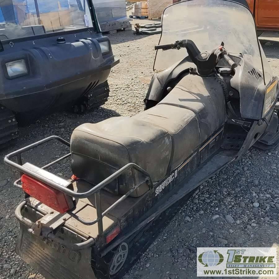 SNOWMACHINE, 1992 SKIDOO SKANDIC II, 2 CYLINDER, 2 STROKE, AIR COOLED