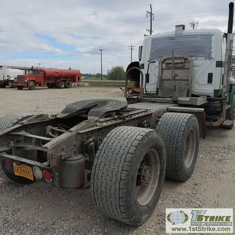 SEMI TRACTOR, 2013 INTERNATIONAL DURASTAR MODEL 4400 SBA 6X4, MAXX FORCE DIESEL ENGINE, AUTOMATIC TR
