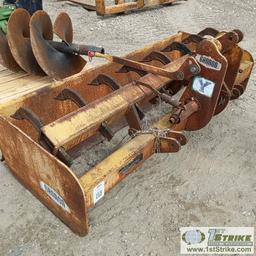 GANNON BOX BLADE, H-220. 3 POINT HITCH