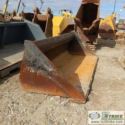 SKIDSTEER ATTACHMENT, SNOW BUCKET, 78IN.