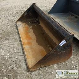 SKIDSTEER ATTACHMENT, SNOW BUCKET, 78IN.