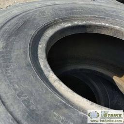 2 EACH. TIRES, 23.5 X 25 BRIDGESTONE