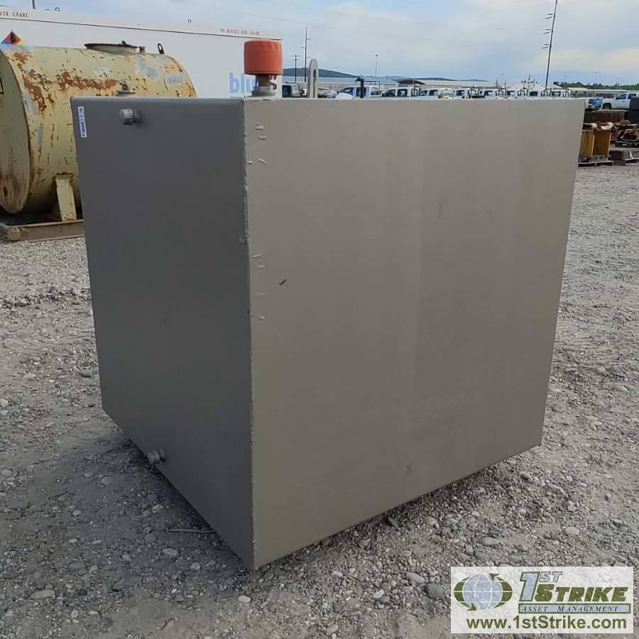 TANK, CUBE, STEEL CONSTRUCTION