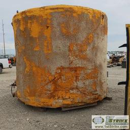 TANK, INSULATED WITH ELECTRIC HEATING ELEMENT