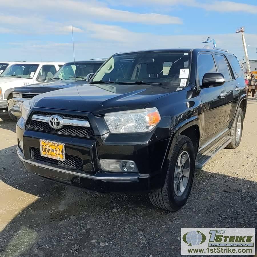 2011 TOYOTA 4-RUNNER SR5, 4.0L GAS, 4X4