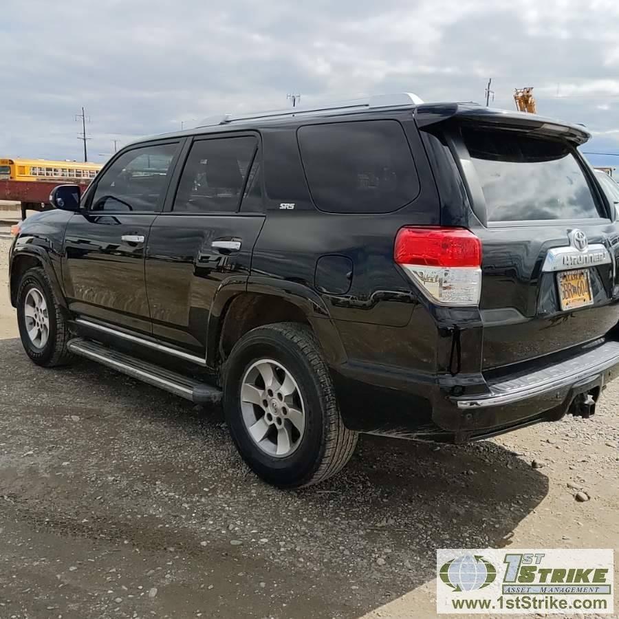 2011 TOYOTA 4-RUNNER SR5, 4.0L GAS, 4X4