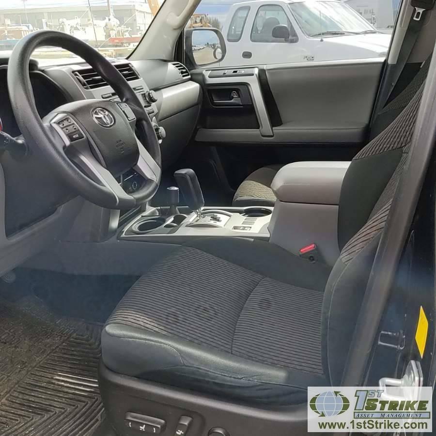 2011 TOYOTA 4-RUNNER SR5, 4.0L GAS, 4X4