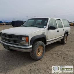 1999 CHEVROLET SUBURBAN 2500, 5.7L VORTEC, 4X4