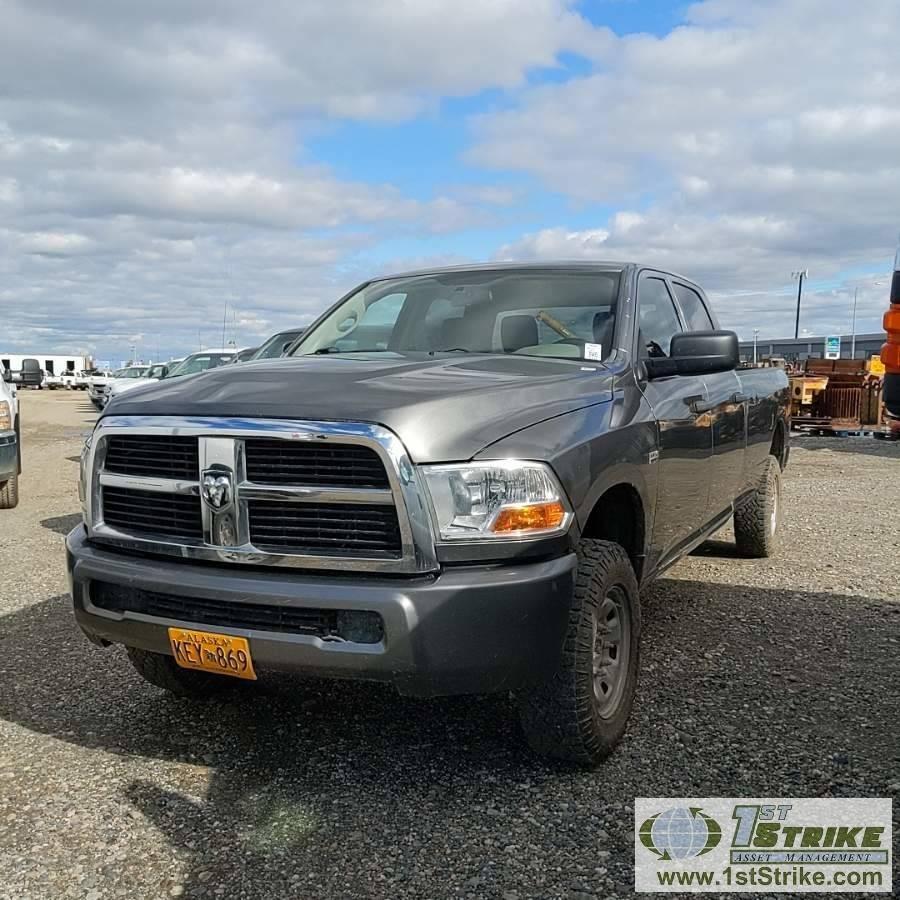 2011 DODGE RAM 2500, 5.7L HEMI, 4X4, CREW CAB, LONG BED. UNKNOWN MECHANICAL PROBLEMS