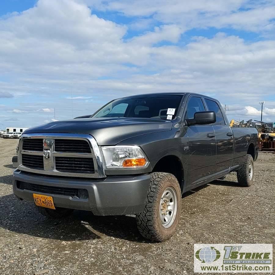2011 DODGE RAM 2500, 5.7L HEMI, 4X4, CREW CAB, LONG BED. UNKNOWN MECHANICAL PROBLEMS