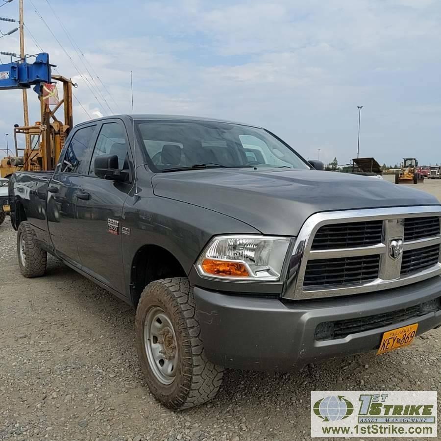 2011 DODGE RAM 2500, 5.7L HEMI, 4X4, CREW CAB, LONG BED. UNKNOWN MECHANICAL PROBLEMS