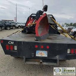 2014 FORD F-350 LARIAT, 6.7L POWERSTROKE, 4X4, DUALLY, CREW CAB, FLAT BED SN:1FD8W3HTXEEB08424