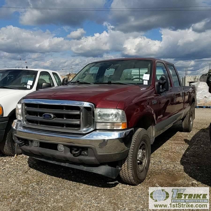 2004 FORD F-350 SUPERDUTY XLT, 6.0L POWERSTROKE, 4X4, CREW CAB, LONG BED. UNKNOWN MECHANICAL PROBLEM