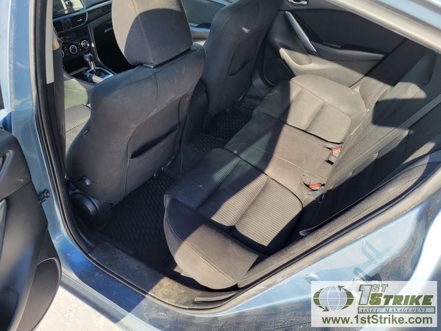 2014 MAZDA 6, 2.5L GAS ENGINE, AUTOMATIC TRANSMISSION, 4-DOOR