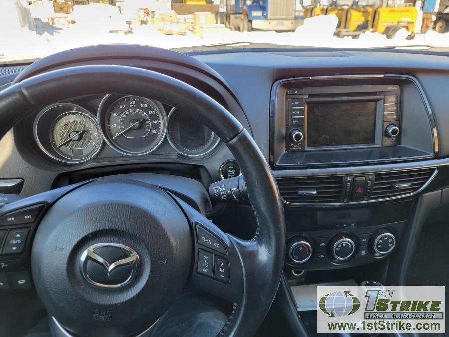2014 MAZDA 6, 2.5L GAS ENGINE, AUTOMATIC TRANSMISSION, 4-DOOR