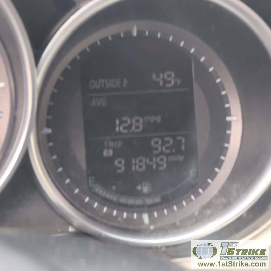 2014 MAZDA 6, 2.5L GAS ENGINE, AUTOMATIC TRANSMISSION, 4-DOOR