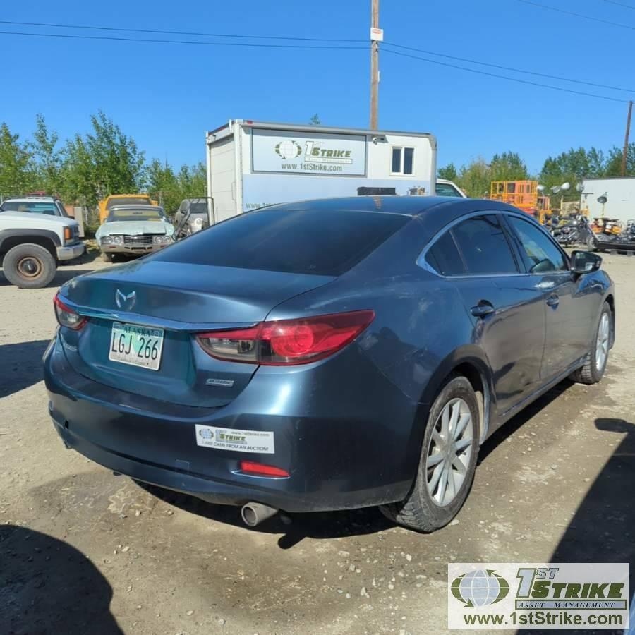 2014 MAZDA 6, 2.5L GAS ENGINE, AUTOMATIC TRANSMISSION, 4-DOOR