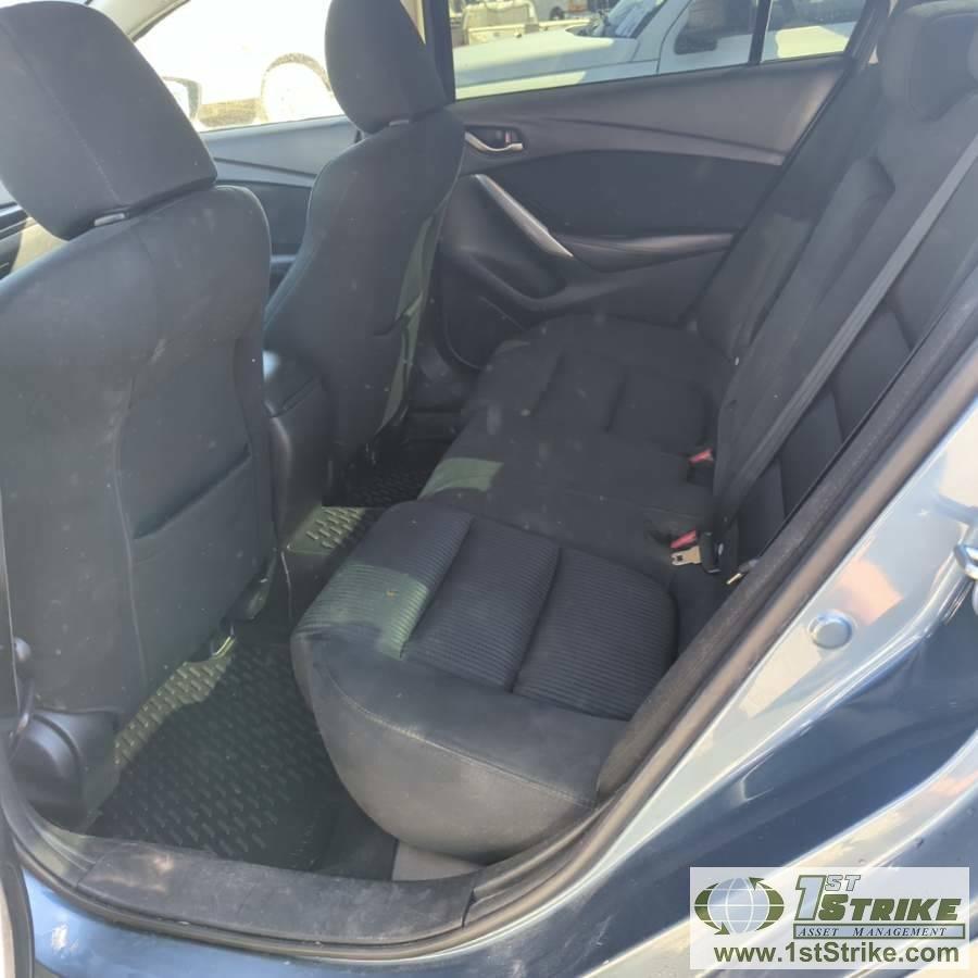 2014 MAZDA 6, 2.5L GAS ENGINE, AUTOMATIC TRANSMISSION, 4-DOOR