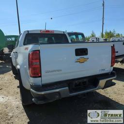 2016 CHEVROLET COLORADO, 3.6L GAS ENGINE, 4X4, CREW CAB. UNKNOWN MECHANICAL PROBLEMS. DOES NOT START