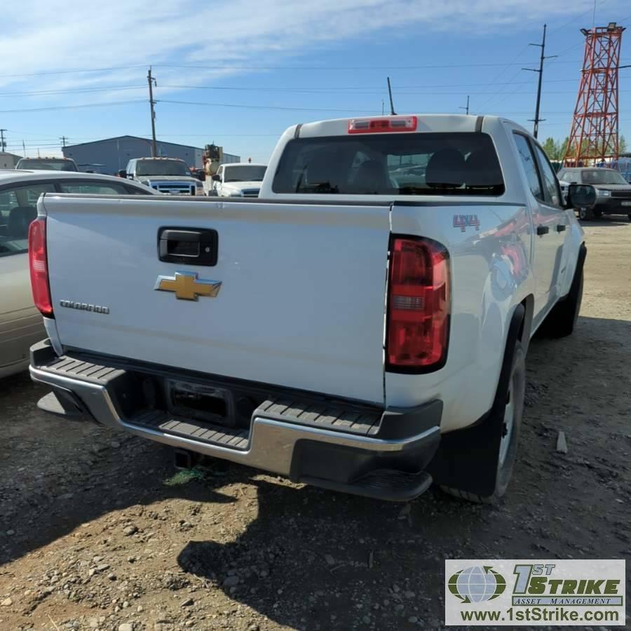 2016 CHEVROLET COLORADO, 3.6L GAS ENGINE, 4X4, CREW CAB. UNKNOWN MECHANICAL PROBLEMS. DOES NOT START
