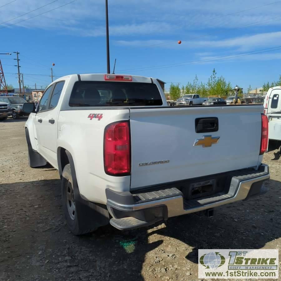 2016 CHEVROLET COLORADO, 3.6L GAS ENGINE, 4X4, CREW CAB. UNKNOWN MECHANICAL PROBLEMS. DOES NOT START