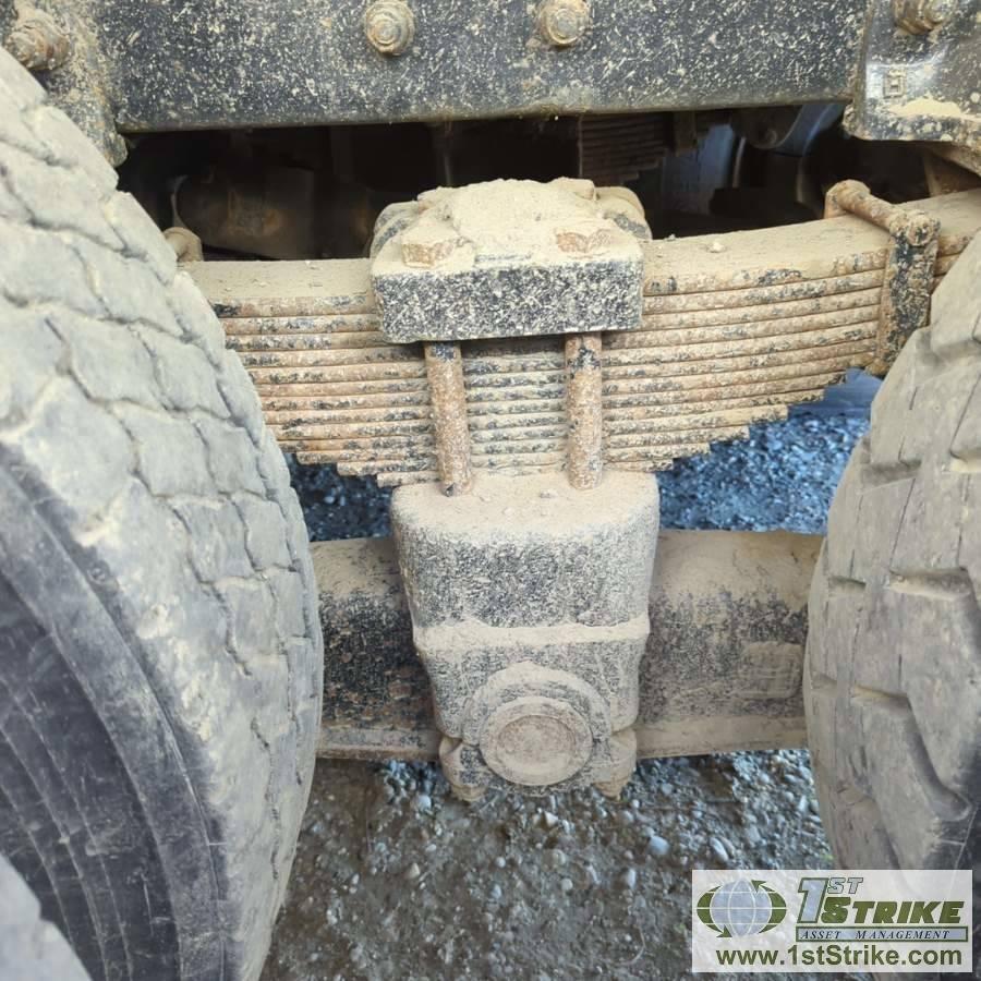 DUMP TRUCK, 2007 PETERBILT PB335, CAT C7 ACERT, EATON FULLER TRANSMISSION, TANDEM REAR AXLES, 58740
