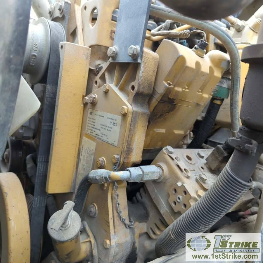 DUMP TRUCK, 2007 PETERBILT PB335, CAT C7 ACERT, EATON FULLER TRANSMISSION, TANDEM REAR AXLES, 58740