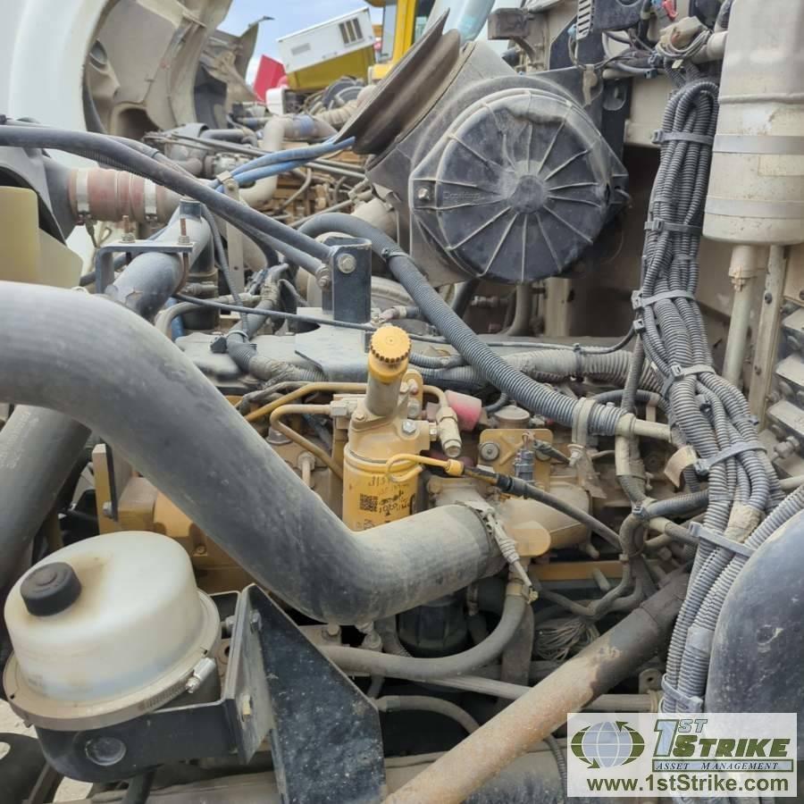 DUMP TRUCK, 2007 PETERBILT PB335, CAT C7 ACERT, EATON FULLER TRANSMISSION, TANDEM REAR AXLES, 58740