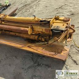 GRADER ATTACHMENT, SNOW WING, TUBE-LOK, 14FT, WITH LIFT CYLINDER. FITS 14G WITH RIPPER