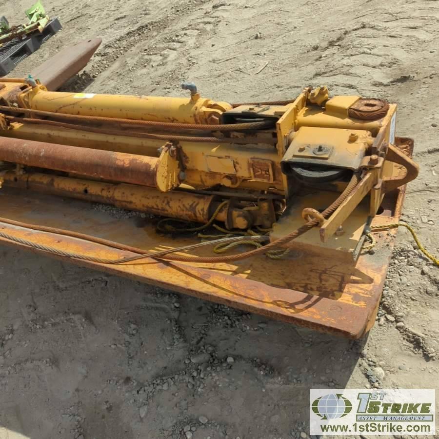 GRADER ATTACHMENT, SNOW WING, TUBE-LOK, 14FT, WITH LIFT CYLINDER. FITS 14G WITH RIPPER