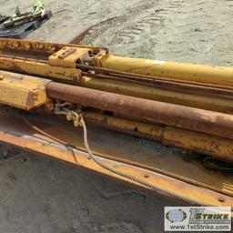 GRADER ATTACHMENT, SNOW WING, TUBE-LOK, 14FT, WITH LIFT CYLINDER. FITS 14G WITH RIPPER