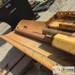 GRADER ATTACHMENT, SNOW WING, TUBE-LOK, 14FT, WITH LIFT CYLINDER. FITS 14G WITH RIPPER