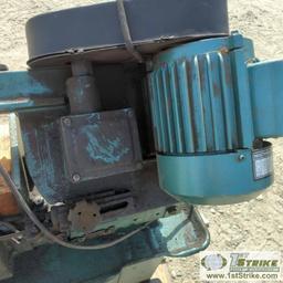 HORIZONTAL BAND SAW, CENTRAL MACHINERY MODEL 064, 7IN X 12IN, 1HP, 110/220V SINGLE PHASE, WATER COOL