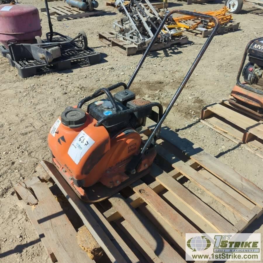 PLATE COMPACTOR, MIKASA  MVC-88GHW, HONDA GAS MOTOR