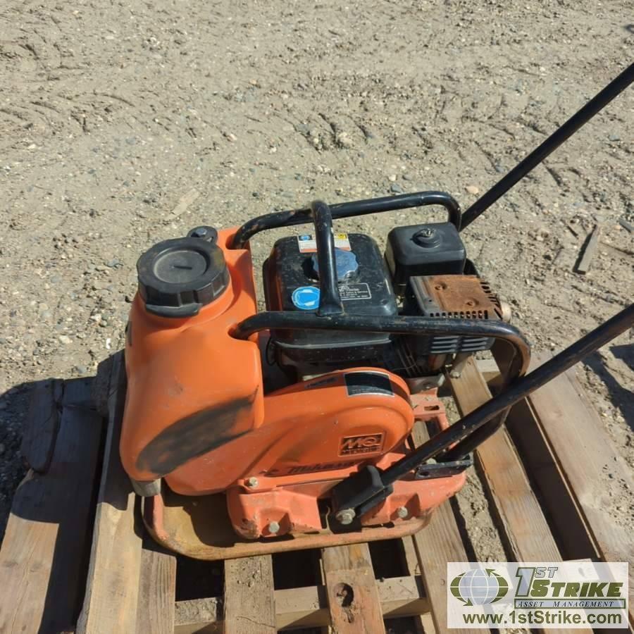 PLATE COMPACTOR, MIKASA  MVC-88GHW, HONDA GAS MOTOR