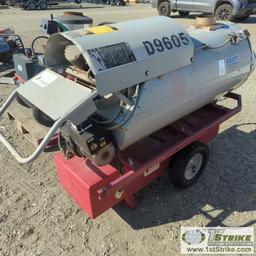 HEATER, FROST FIGHTER MODEL OHV-500, 420,000 BTU/HR, DIESEL FIRED, 115 VOLT SINGLE PHASE