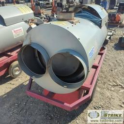 HEATER, FROST FIGHTER MODEL OHV-500, 420,000 BTU/HR, DIESEL FIRED, 115 VOLT SINGLE PHASE