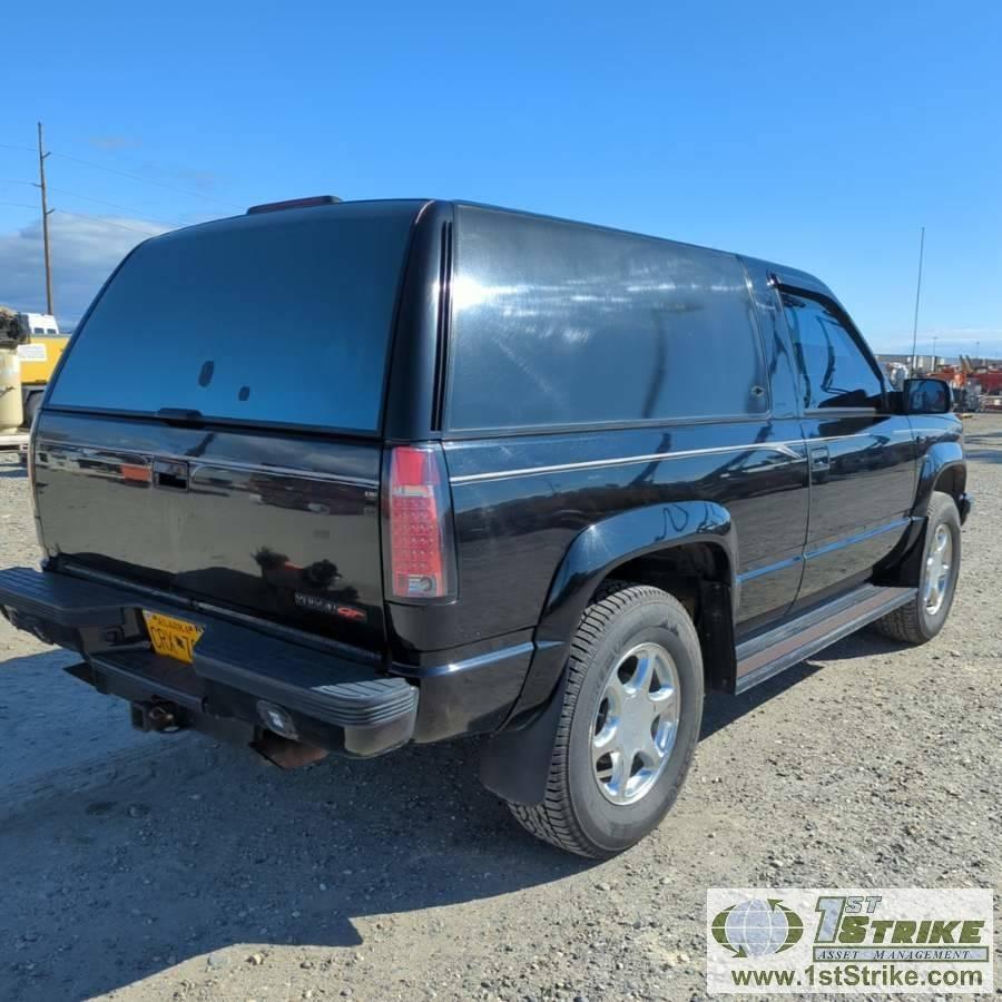 1994 GMC YUKON GT, 5.7L GAS, 4X4, 2-DOOR