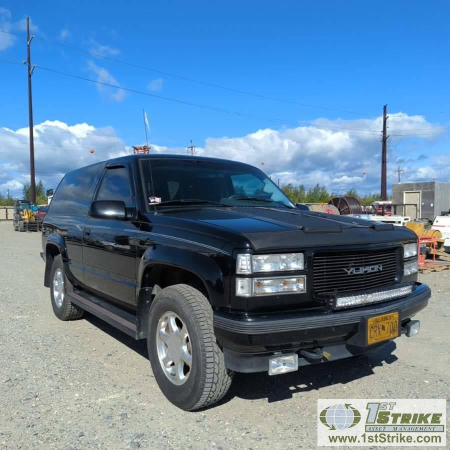 1994 GMC YUKON GT, 5.7L GAS, 4X4, 2-DOOR