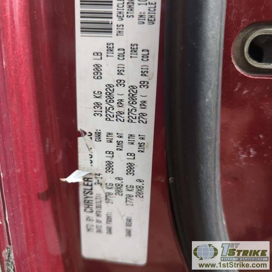 2014 RAM 1500 SLT, 5.7L HEMI, 4X4, CREW CAB, SHORT BED. RECONSTRUCTED TITLE