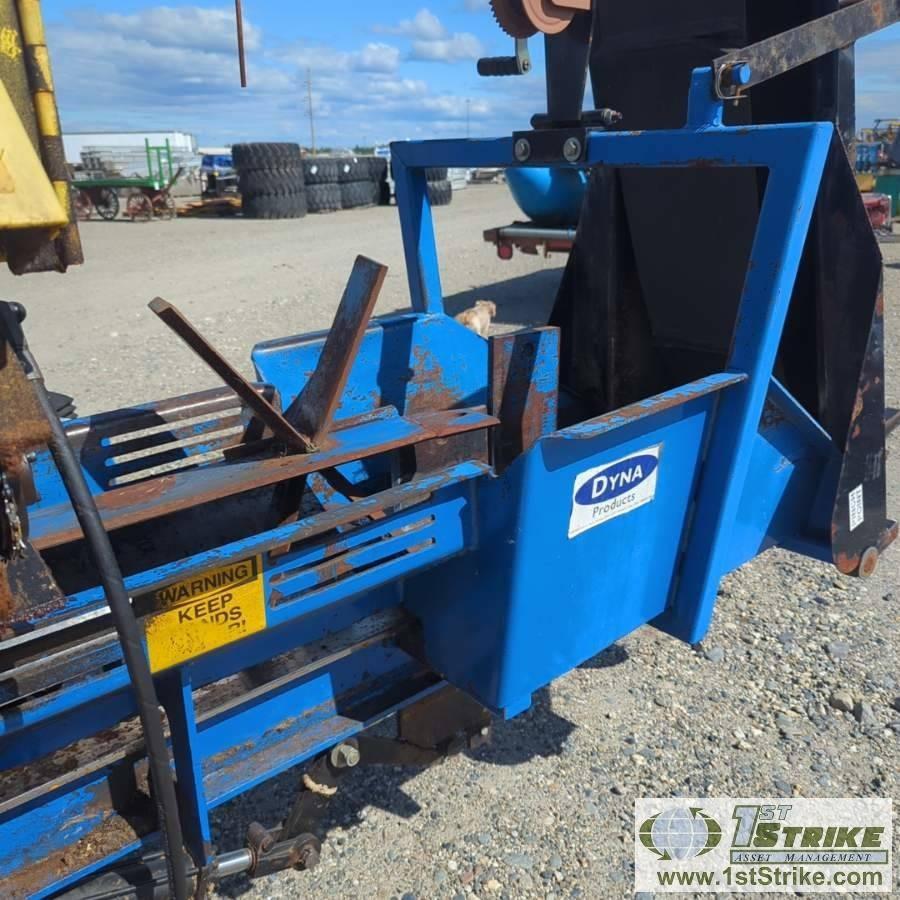 FIREWOOD PROCCESSER, DYNA SC1H. KOHLER ENGINE, LOAD, CROSS CUT, AND SPLIT FUNCTIONS. TRAILER MOUNTED