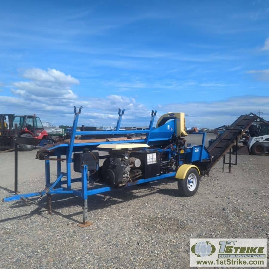 FIREWOOD PROCCESSER, DYNA SC1H. KOHLER ENGINE, LOAD, CROSS CUT, AND SPLIT FUNCTIONS. TRAILER MOUNTED