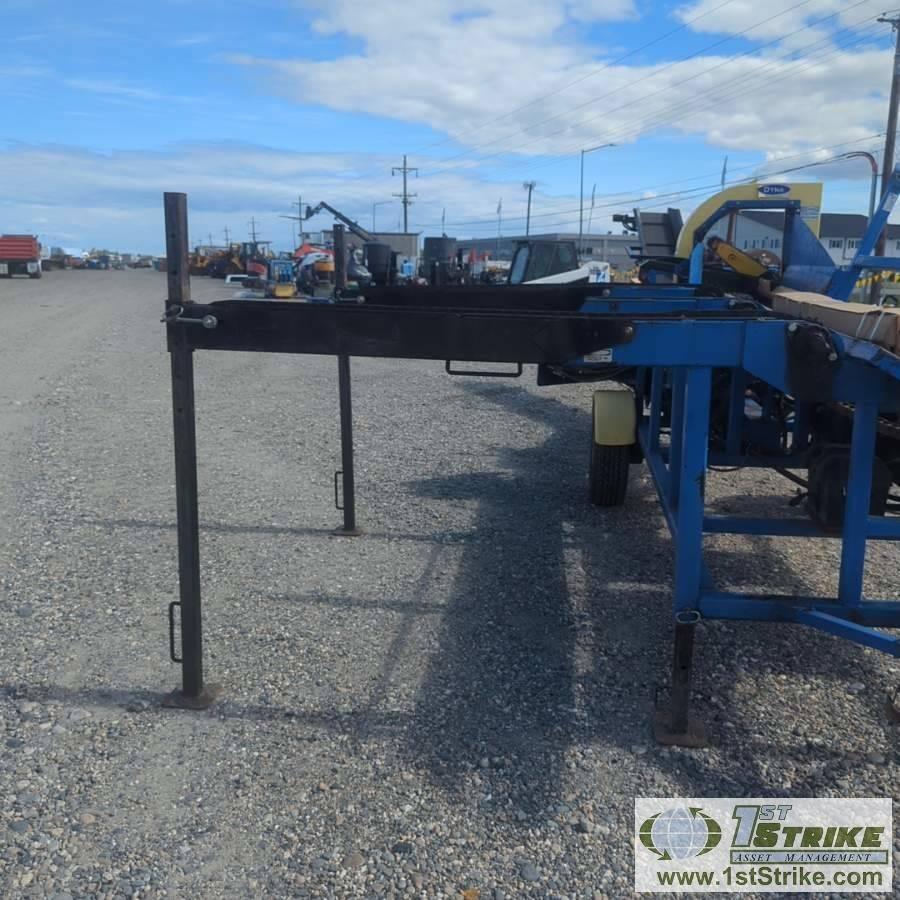 FIREWOOD PROCCESSER, DYNA SC1H. KOHLER ENGINE, LOAD, CROSS CUT, AND SPLIT FUNCTIONS. TRAILER MOUNTED