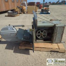 MEAT PROCESSING BANDSAW, BUTCHER BOY B16, 208V, 3 PHASE