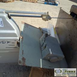MEAT PROCESSING BANDSAW, BUTCHER BOY B16, 208V, 3 PHASE