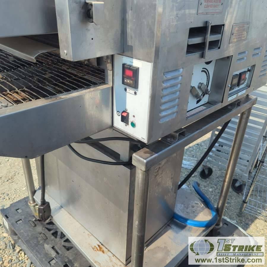 AUTOMATIC BROILER, NIECO BROILVECTION, 220V, 1 PHASE, NATURAL GAS FIRED, CART MOUNTED