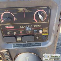 WELDER, LINCOLN CLASSIC 300D, 4 CYLINDER PERKINS DIESEL. UNKNOWN MECHANICAL PROBLEMS