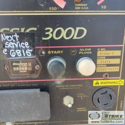 WELDER, LINCOLN CLASSIC 300D, 4 CYLINDER PERKINS DIESEL. UNKNOWN MECHANICAL PROBLEMS