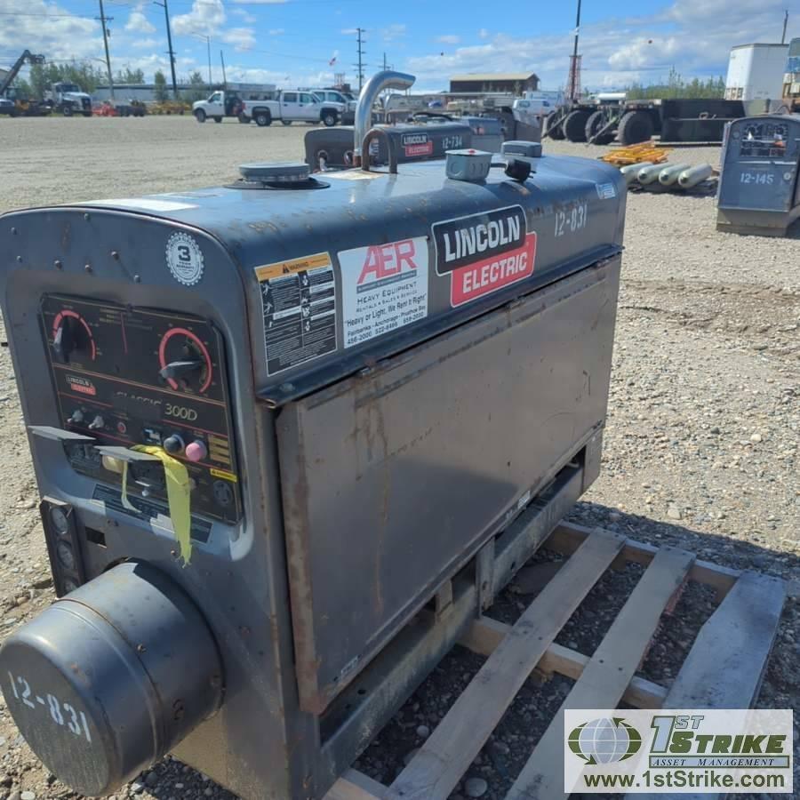 WELDER, LINCOLN CLASSIC 300D, 4 CYLINDER PERKINS Proxibid