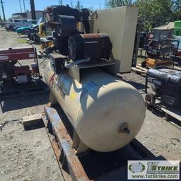 AIR COMPRESSOR, INGERSOLL RAND MODEL 2545 E10, 2 CYLINDER COMPRESSOR